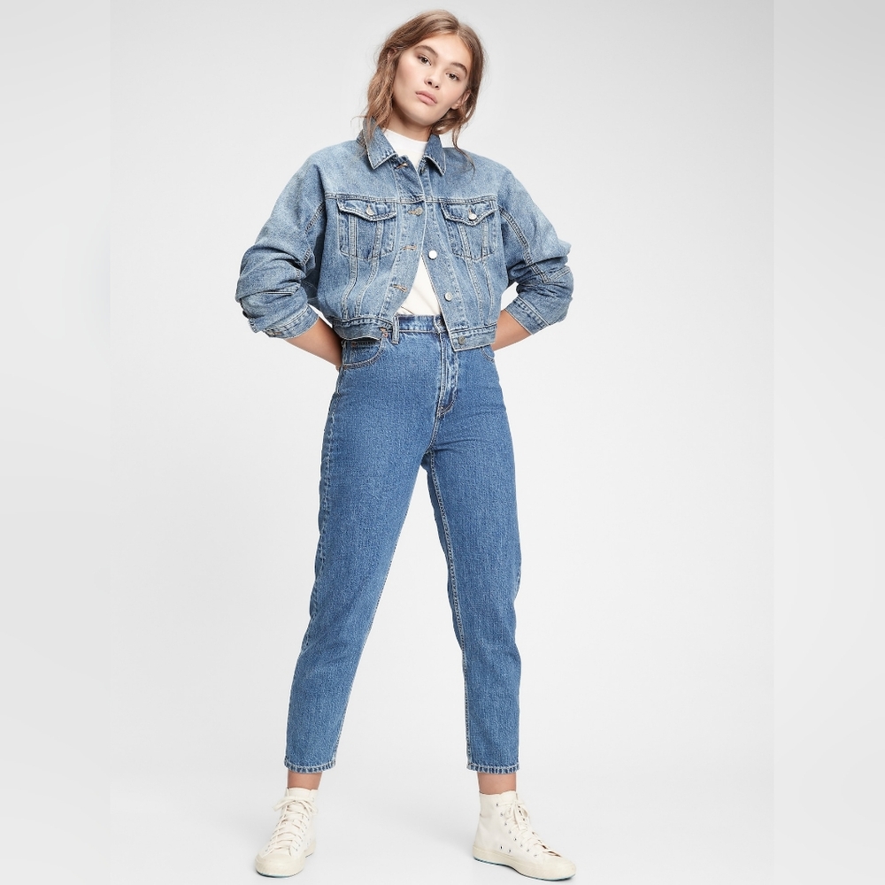 GAP Dolman Icon Denim Jacket XL - Picture 4 of 12